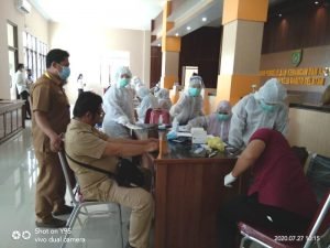 126 ASN BPKAD Ikuti Rapit Tes