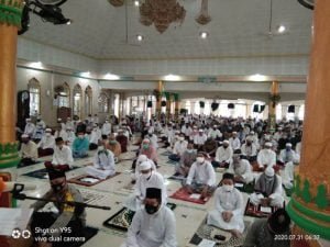 Shalat Idul Adha Di Barsel Aman