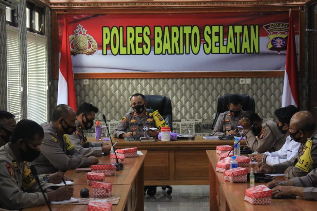 Hadapi Pilkada Polres Barsiap