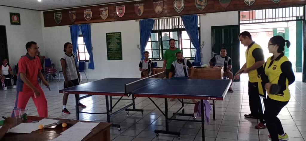 Tim Beregu Polres Sukses Sabet Juara