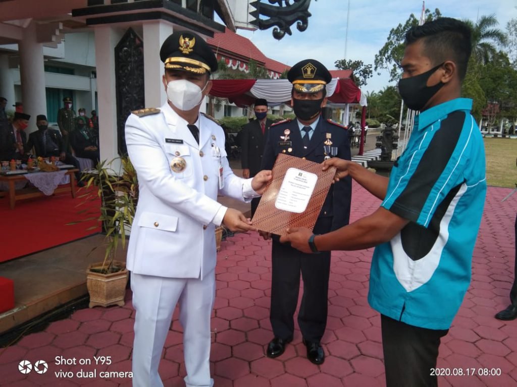 Upacara Hut RI Berlangsung Sederhana