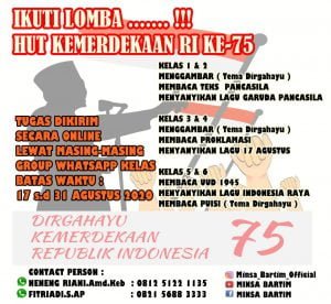 Peringati Hut RI MIN I Adakan Lomba
