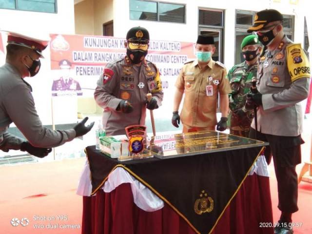 Command Center Polres Diresmikan