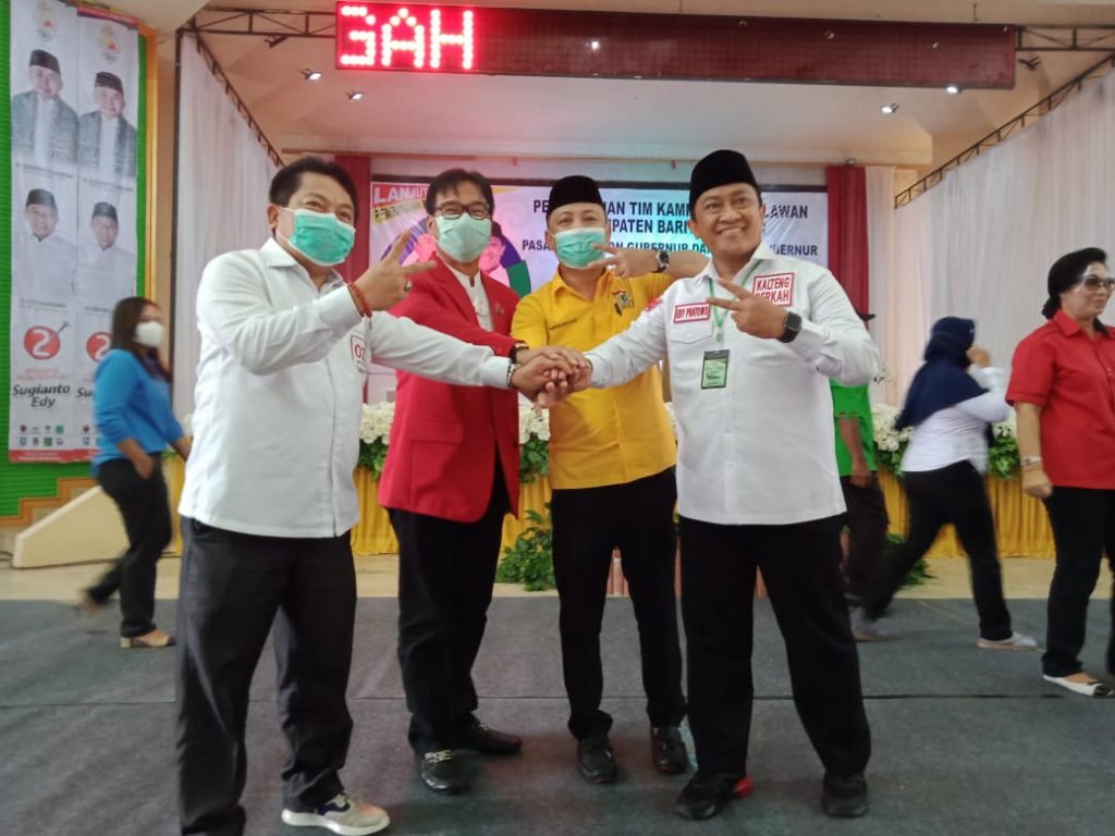 Edy Kukuhkan Tim Kampanye