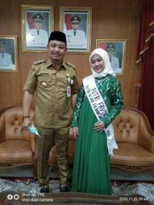 Yulianti  Wakili Pemilihan Putri Hijab Indonesia