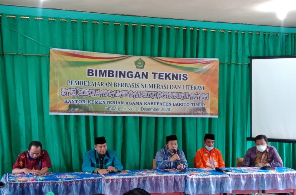 Kemenag Bimtek Numerasi Dan Literasi