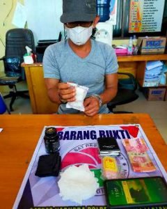 Bandar Sabu Asal Kalsel Diamankan