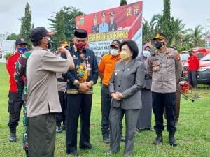 Polres Bersama Stakeholder Apel Sarpras