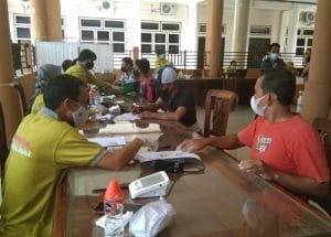 Pekerja Lingkup Setwan Ikuti Vaksinasi Massal