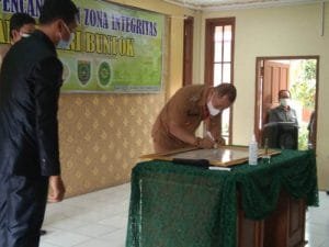 Bupati Dukung Zona Integritas PN
