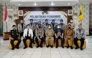 PWI Barsel Resmi Dilantik