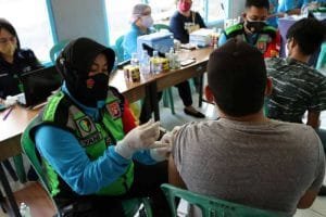 Polres Gelar Vaksinasi Massal Di Rutan