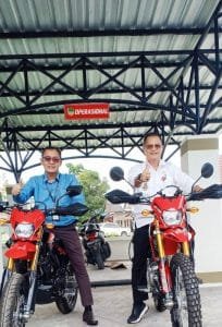 Bank Kalteng Bantu 2 Motor Trail