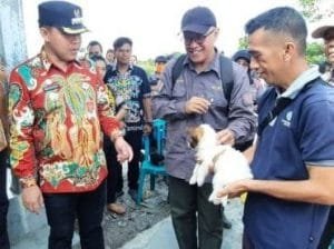 Pemkab Barsel Berikan Vaksin