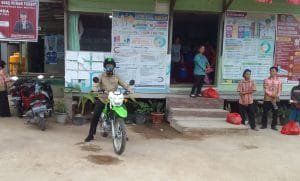 Naik Motor Pj Bupati Kunjungi 4 Desa