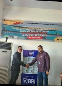 Bank BRI Mendukung Pembukaan Penerbangan Bandara Sanggu Banjarmasin