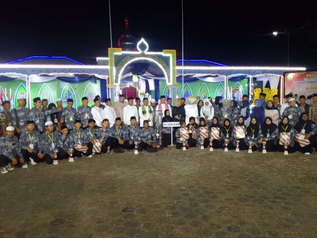 Dusun Selatan Juara Umum MTQH Barsel ke 43