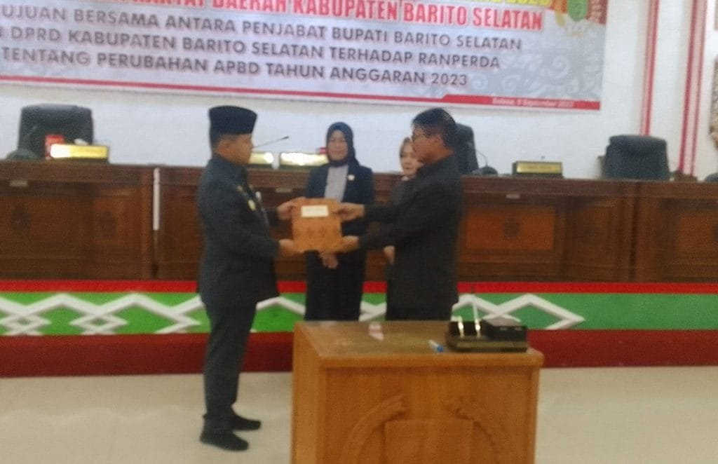 Perubahan APBD 2023 Disetujui