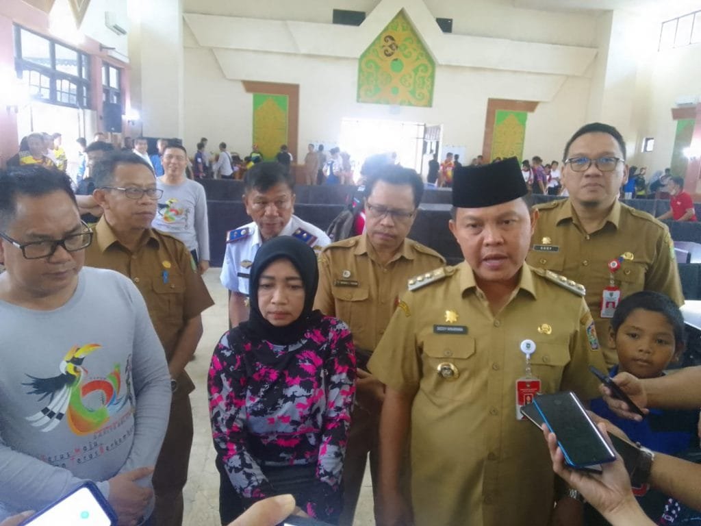 Pj. Bupati Membuka Turnamen Tenis Meja