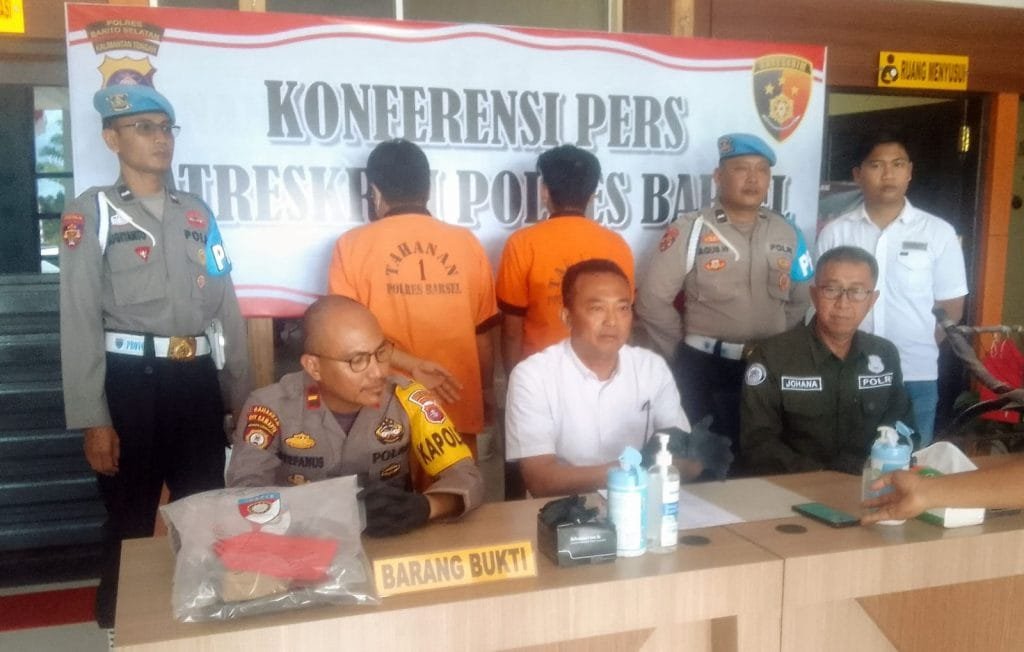 Polisi Amankan 2 Pemuda Pengrusakan di Mess PT KMP