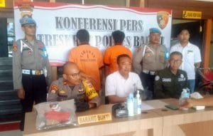 Polisi Amankan 2 Pemuda Pengrusakan di Mess PT KMP