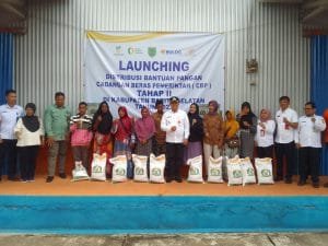 Pj Bupati Launching Pendistribusian Bantuan Pangan