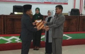 DPRD Dengarkan Pidato Pengantar Pj Bupati