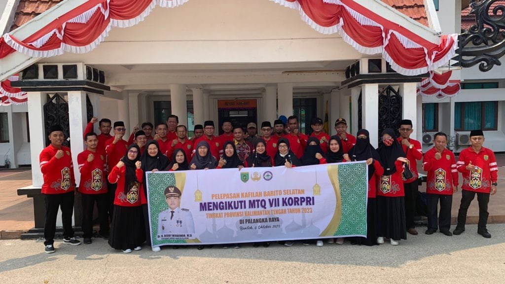 Asisten II Lepas Kafilah MTQ VII Korpri