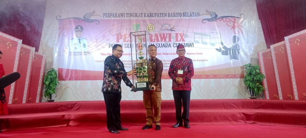 Pj. Bupati Barsel Buka Acara Pesparawi IX