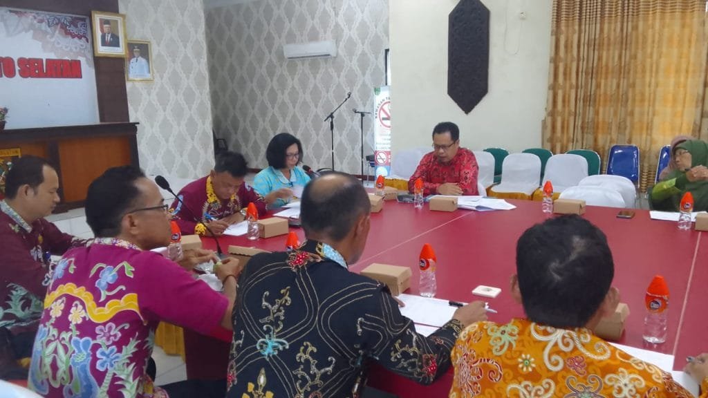 Pemkab Barsel Rakor Serapan Anggaran