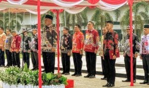 Pemkab Barsel Gelar Apel Besar