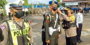 Polres Barsel Laksanakan Apel Kesiapan Pengamanan Nataru