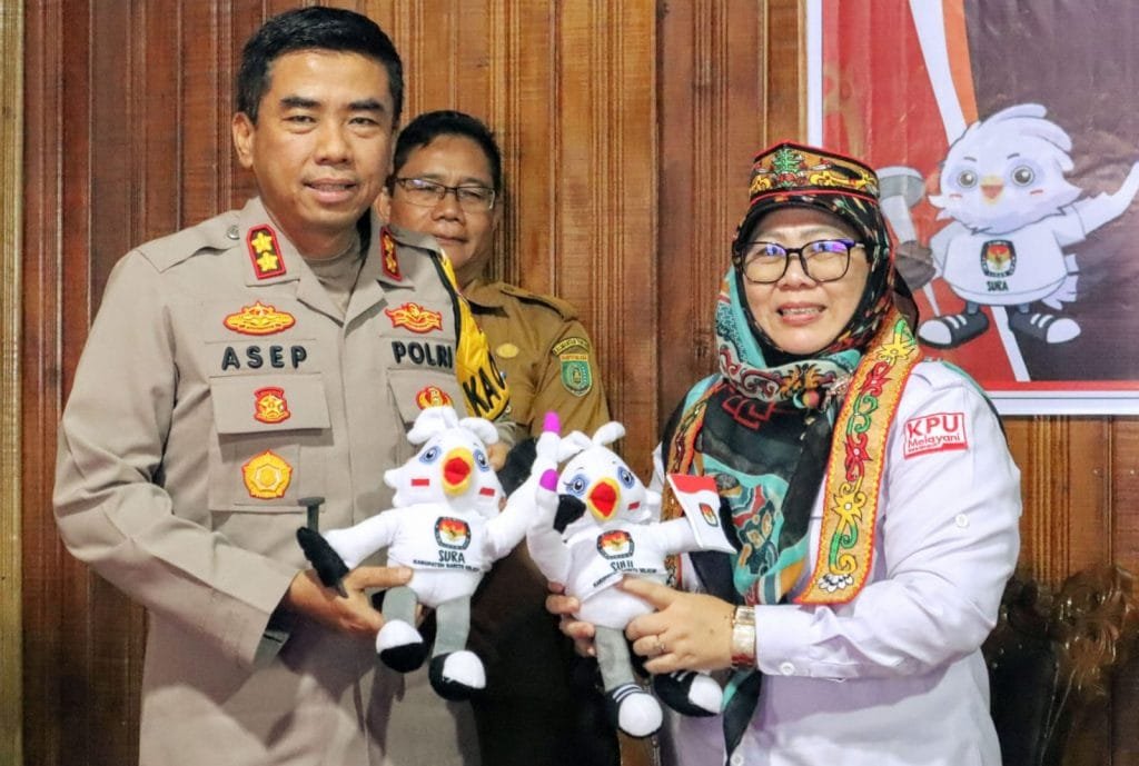 Kapolres dan Forkopimda KPU Serta Bawaslu Ngobrol Pemilu Lintas Sektoral