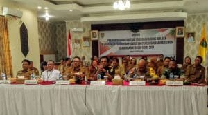 Pemkab Kick Off Penandatanganan Barang Jasa Pemerintah secara Zoom