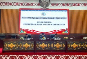 Paripurna Ke I Masa Sidang I 2023 Berjalan Lancar