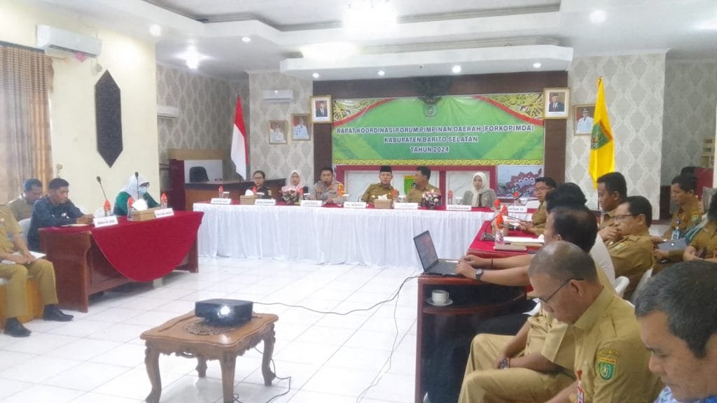 Pj Bupati Pimpin Rakor Forkopimda