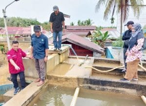 Pastikan Distribusi Terpenuhi Plt Perumdam Tirta Barito Turun ke Lapangan