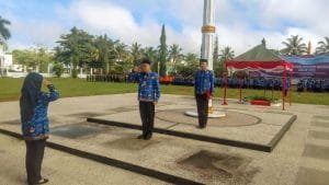 Sekda Inspektur Upacara Hari Otda