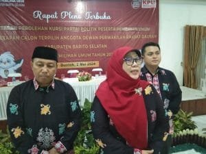 KPU Tetapkan 25 Anggota DPRD Terpilih