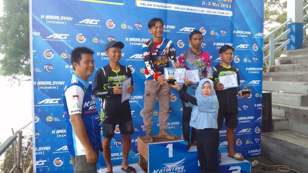 Juara Balap Katinting 2024 Rafianor Ludiansyah dan Medi