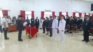 Pj Bupati Lantik Direktur Perumdam dan 41 Pejabat