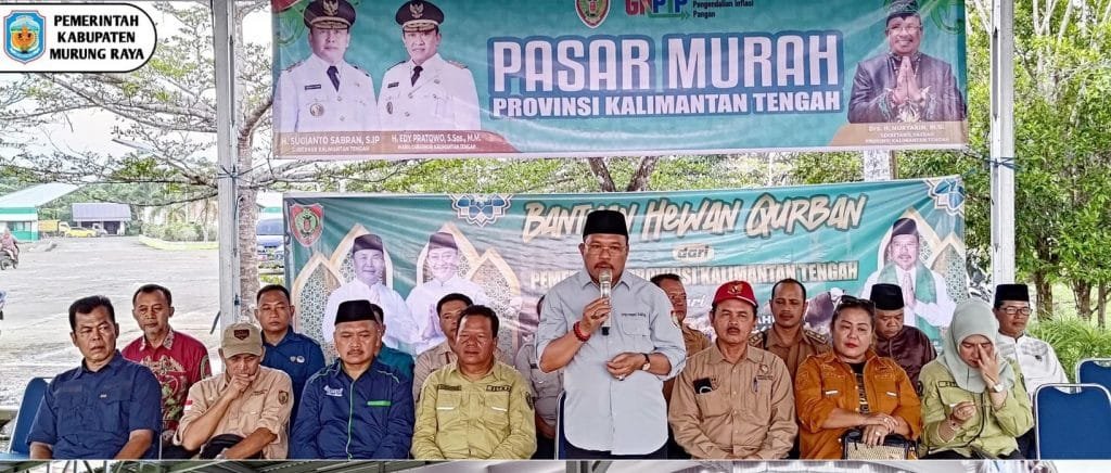 Pemprov Kalteng Gelar Pasar Murah