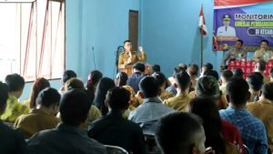 Pj Bupati Mura Monev Kinerja Pembangunan