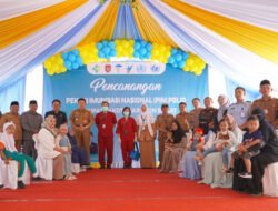 Pemkab Kobar Luncurkan Pekan Imunisasi Nasional (PIN) Polio: Targetkan Imunisasi 39.453 Anak