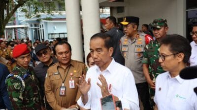 Presiden Jokowi Tinjau Kesiapan RSUD Tamiang Layang Terima Peralatan Medis Modern