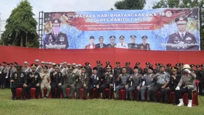 Peringatan HUT Bhayangkara ke-78 di Barito Timur Berlangsung Hikmat