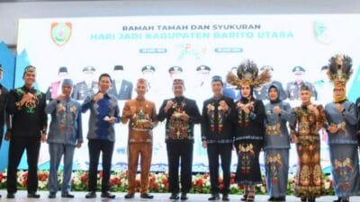 HUT ke-74, Pemkab Barito Utara Gelar Ramah Tamah dengan Wakil Gubernur Kalteng