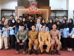Pj Bupati Mura Sambut Mahasiswa KKN IAIN Palangka Raya di Kabupaten Murung Raya