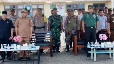 Pj Sekda Mura Hadiri Apel Gelar Pasukan Operasi Patuh Telabang 2024