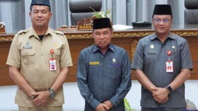 Pj. Sekda Drs. Jufriansyah Hadiri Rapat Paripurna DPRD Barito Utara Terkait Raperda Pertanggungjawaban APBD 2023